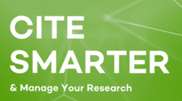 Cite Smarter and Manage Your Research
