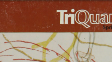 Old cover of TriQuarterly from Spring 1982