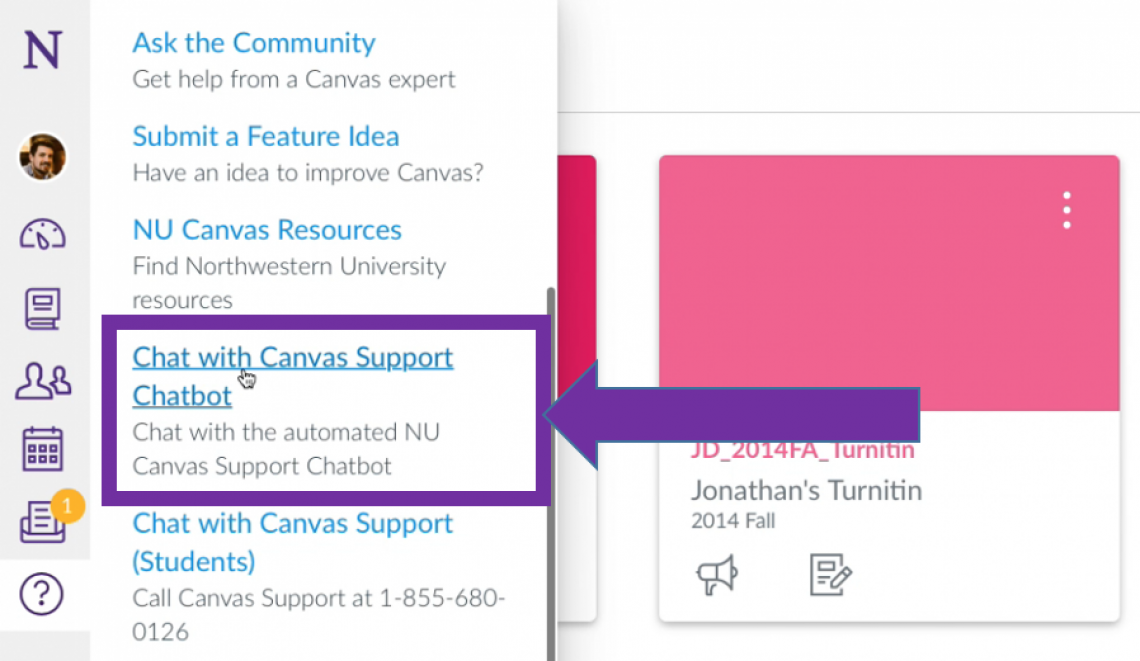 Finding the Canvas Support Chatbot